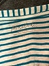 Marled Stripes Teal Short Sleeve T-Shirt Size L - photo 7