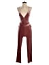 Express Burgundy Jumpsuit Size 00 - photo 1
