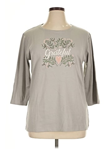 Indigo Soul 3/4 Sleeve T-Shirt (view 1)