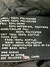 London Fog 100% Polyester Black Coat Size XL - photo 7