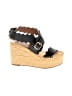 Chloé 100% Leather Black Wedges Size EU 37 - photo 1