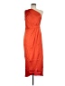 Shein 100% Polyester Orange Cocktail Dress Size 8 - 10 - photo 1