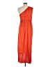 Shein 100% Polyester Orange Cocktail Dress Size 8 - 10 - photo 2