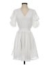 1.State 100% Polyester Solid White Casual Dress Size XS - photo 1