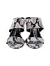 Calvin Klein Animal Print Silver Sandals Size 11 - photo 2