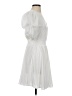 1.State 100% Polyester Solid White Casual Dress Size XS - photo 4