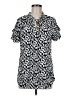 Chico's 100% Polyester Black Short Sleeve Blouse Size Med (1) - photo 1