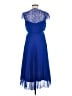 ASOS Maternity 100% Polyester Blue Cocktail Dress Size 6 - photo 2