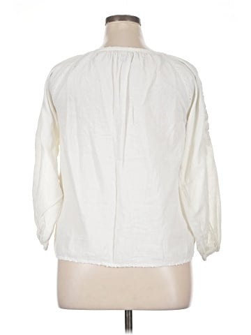 Faherty 3/4 Sleeve Blouse (view 2)