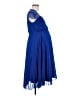 ASOS Maternity 100% Polyester Blue Cocktail Dress Size 6 - photo 4
