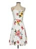 Old Navy 100% Rayon Floral White Cocktail Dress Size S - photo 1