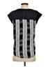 Rewind 100% Polyester Black Short Sleeve Top Size S - photo 2