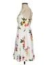Old Navy 100% Rayon Floral White Cocktail Dress Size S - photo 5