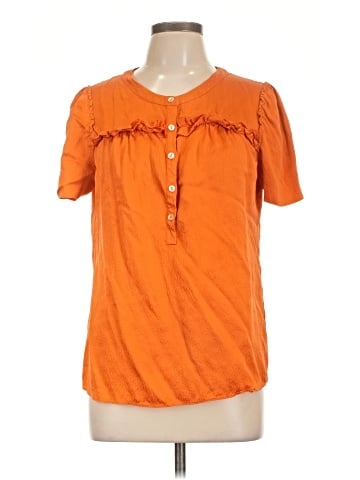 J.Crew Short Sleeve Silk Top (view 1)