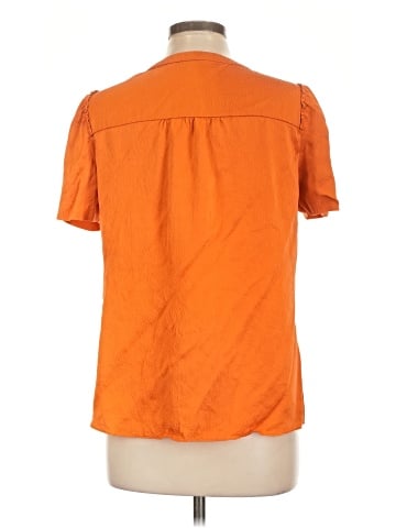 J.Crew Short Sleeve Silk Top (view 2)