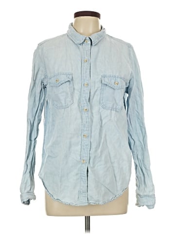Universal Thread Long Sleeve Button-Down Shirt (view 1)