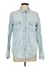 Universal Thread Blue Long Sleeve Button-Down Shirt Size L - photo 1