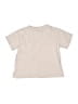 Monoprix Solid Tan Short Sleeve T-Shirt Size 8 - photo 1