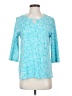 Blair Teal 3/4 Sleeve Top Size S - photo 1