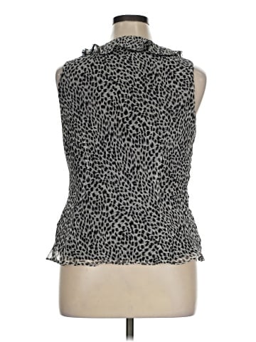 ICE Sleeveless Silk Top (view 2)