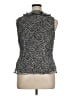 ICE 100% Silk Multi Color Black Sleeveless Silk Top Size 1X - photo 2