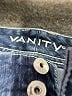 Vanity 100% Polyester Stars Blue Jeans Size 27 waist - photo 7