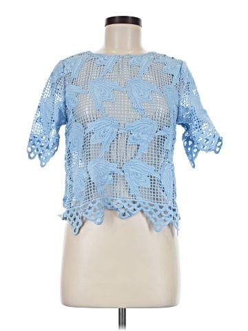 JOA Short Sleeve Blouse (view 1)