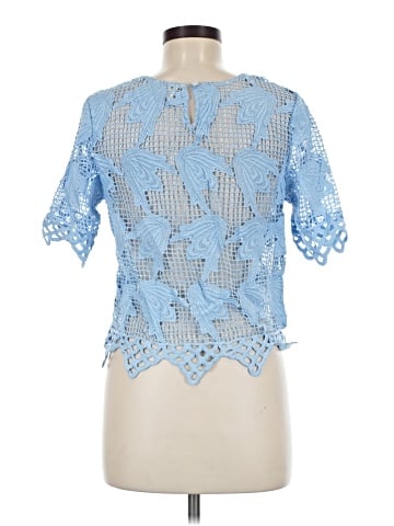 JOA Short Sleeve Blouse (view 2)