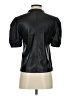 Steve Madden 100% Polyurethane Black Short Sleeve Blouse Size XS - photo 2