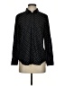 Uniqlo Polka Dots Black Long Sleeve Button-Down Shirt Size XS - photo 1