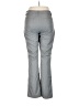Lee 100% Polyester Chevron-herringbone Gray Dress Pants Size 10 - photo 2
