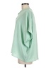 Andree by UNIT 100% Polyester Green 3/4 Sleeve Blouse Size M - photo 5