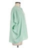 Andree by UNIT 100% Polyester Green 3/4 Sleeve Blouse Size M - photo 4
