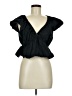 Universal Thread Black Short Sleeve Blouse Size M - photo 1