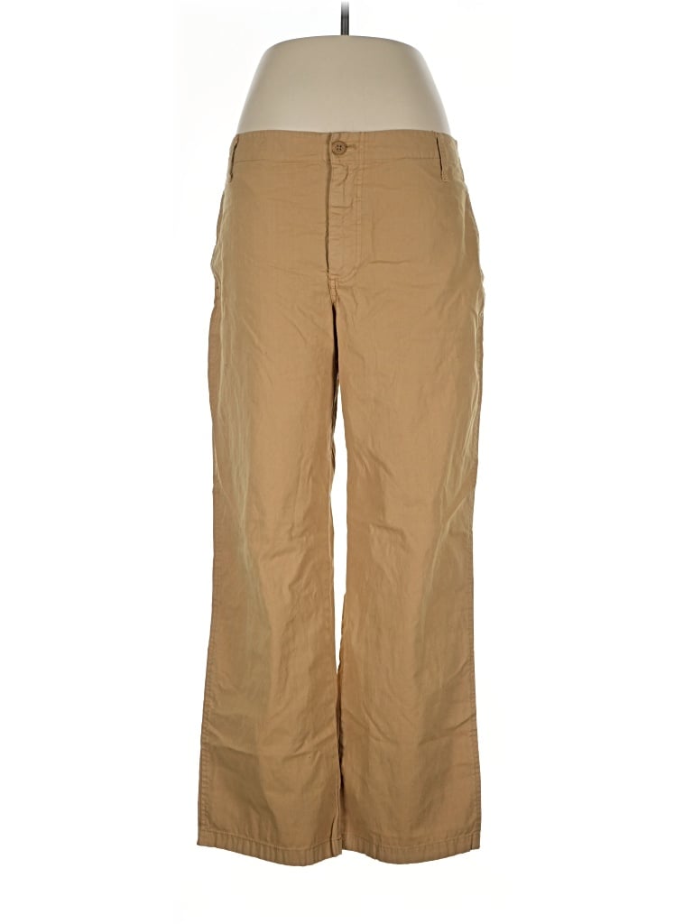 Pre-owned Jcrew Khaki Pant In Tan