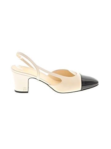 Chanel Cap Toe Slingback Pumps Leather (view 1)