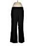 Apt. 9 Solid Black Dress Pants Size 8 - photo 1