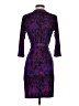 Express Chevron-herringbone Purple Cocktail Dress Size S - photo 2
