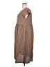 Unbranded Solid Brown Casual Dress Size 2X - photo 5