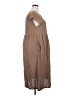 Unbranded Solid Brown Casual Dress Size 2X - photo 4