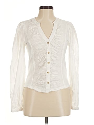 Pilcro Long Sleeve Blouse (view 1)