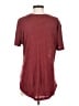 Scotch & Soda Burgundy Short Sleeve Blouse Size S - photo 2
