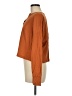 CAbi 100% Cotton Brown Orange Cardigan Size M - photo 5