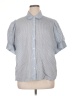 Torrid Gray Short Sleeve Blouse Size 1X Plus (1) - photo 1