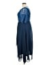 Unbranded 100% Polyester Blue Cocktail Dress Size XXL - photo 5