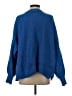 Aerie 100% Polyester Solid Blue Pullover Sweater Size S - photo 2