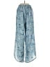 sady & lu 100% Polyester Paisley Blue Casual Pants Size S - photo 2