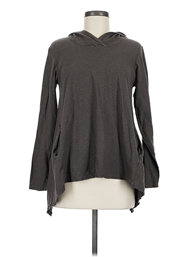 Pre-owned Cut Loose Long Sleeve T-shirt In Gray