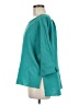 She + Sky 100% Polyester Teal 3/4 Sleeve Blouse Size M - photo 5