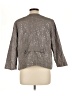 Jh Collectibles 100% Cotton Metallic Silver Jacket Size L - photo 2